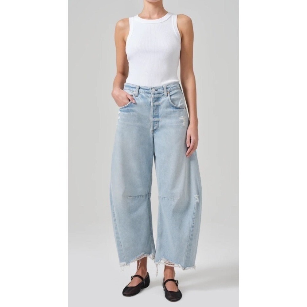 Brand New Citizens of Humanity Horseshoe Jeans 27 SAVAHN Light Blue